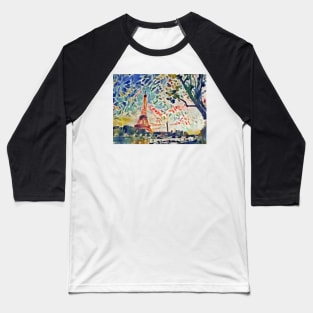 Abstract Paris oil painting Baseball T-Shirt